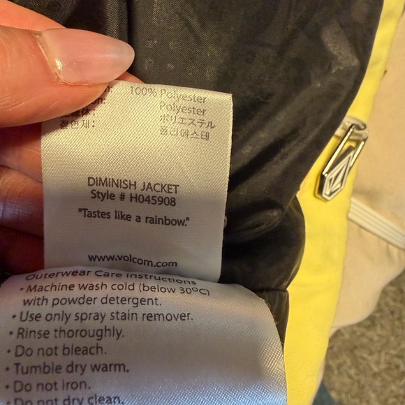 Volcom Women's Multicolor Ski Jacket - Picture 4 of 4